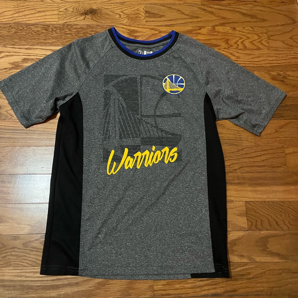 Golden State Warriors Gray and Black T-Shirt Curry 30